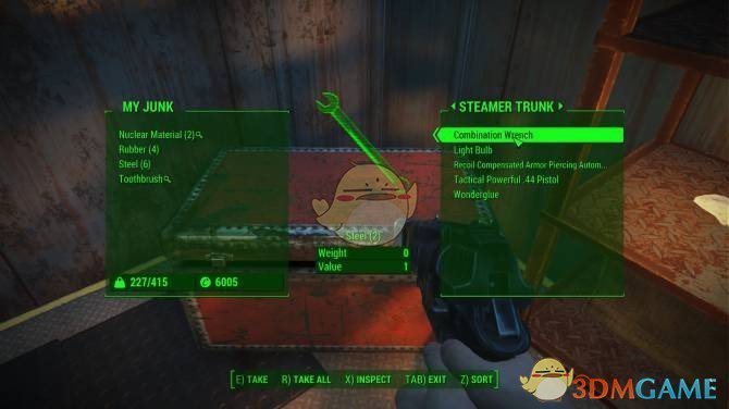 《辐射4》垃圾材料去负重MOD