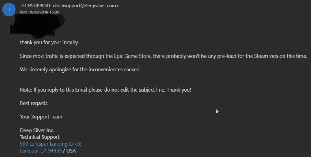 《地铁：逃离》将对Steam开放预载 Epic商店无预载