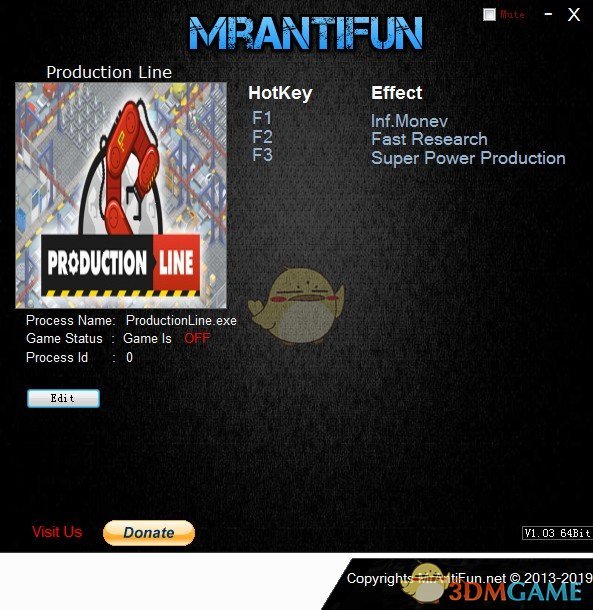《生产线》v1.66三项修改器[MrAntiFun]