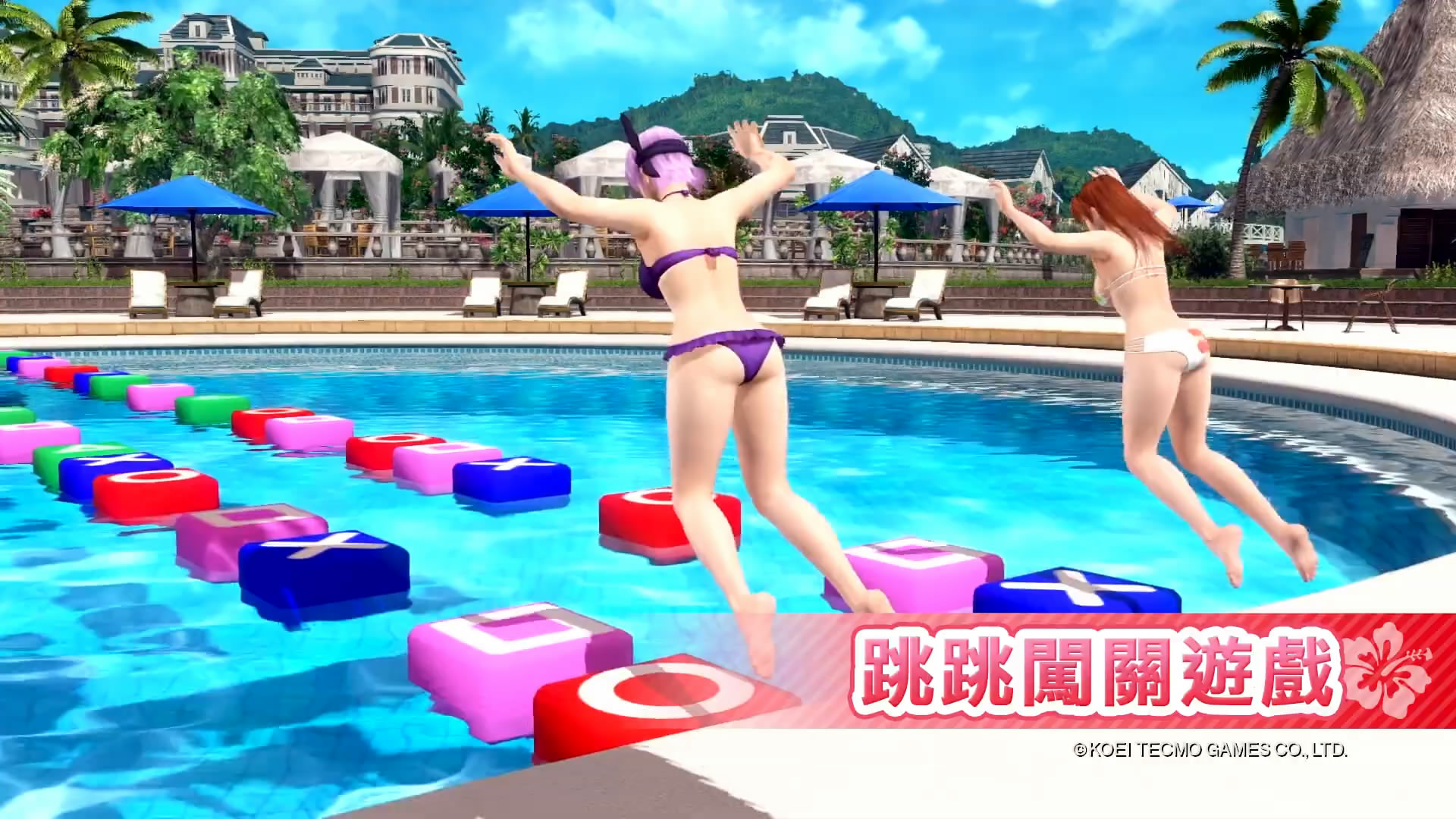 《死或生沙滩排球3：绯红》新中文预告 美女们太性感