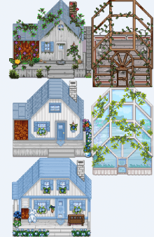 《星露谷物语》蓝色的星露谷MOD