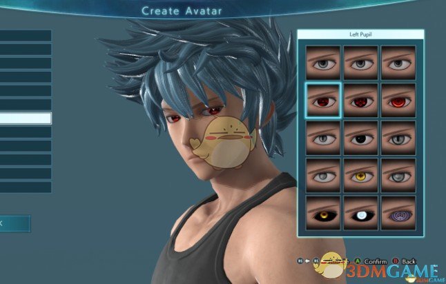 《JUMP大乱斗》自定义人物眼睛外观包MOD