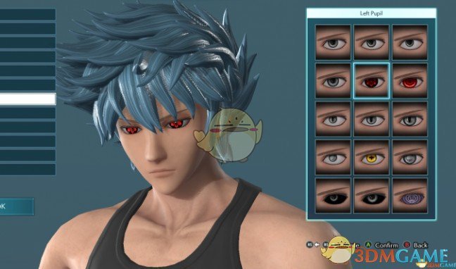 《JUMP大乱斗》自定义人物眼睛外观包MOD