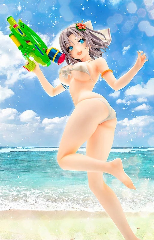 《闪乱神乐：沙滩戏水》Yumi泳装手办 撩人身姿诱惑
