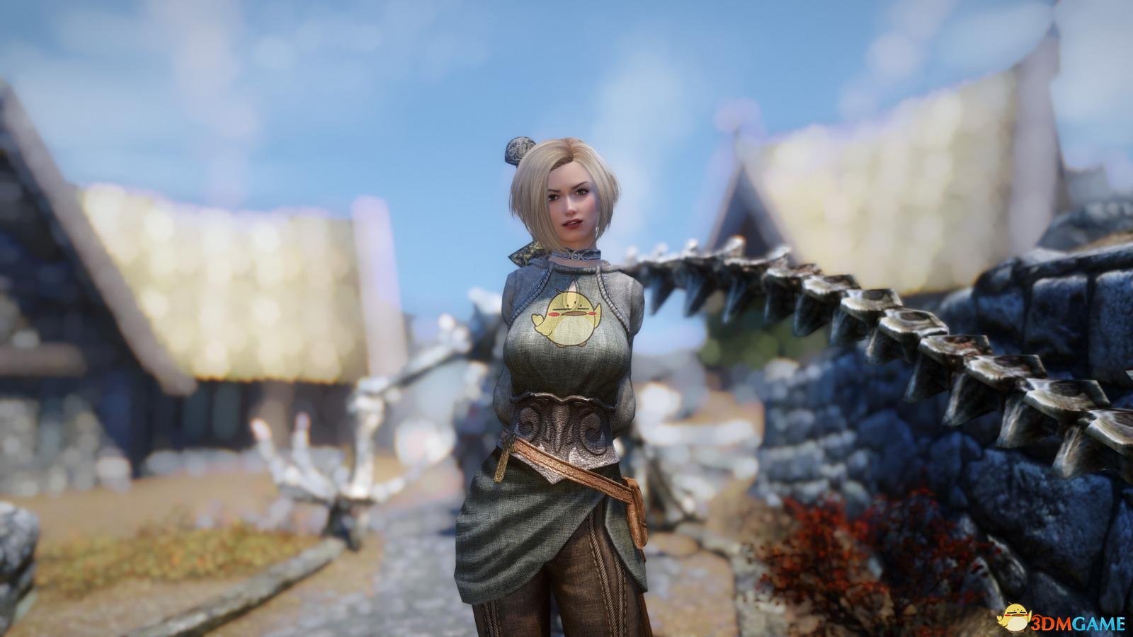 《上古卷轴5：天际》Moyco短发女性随从MOD