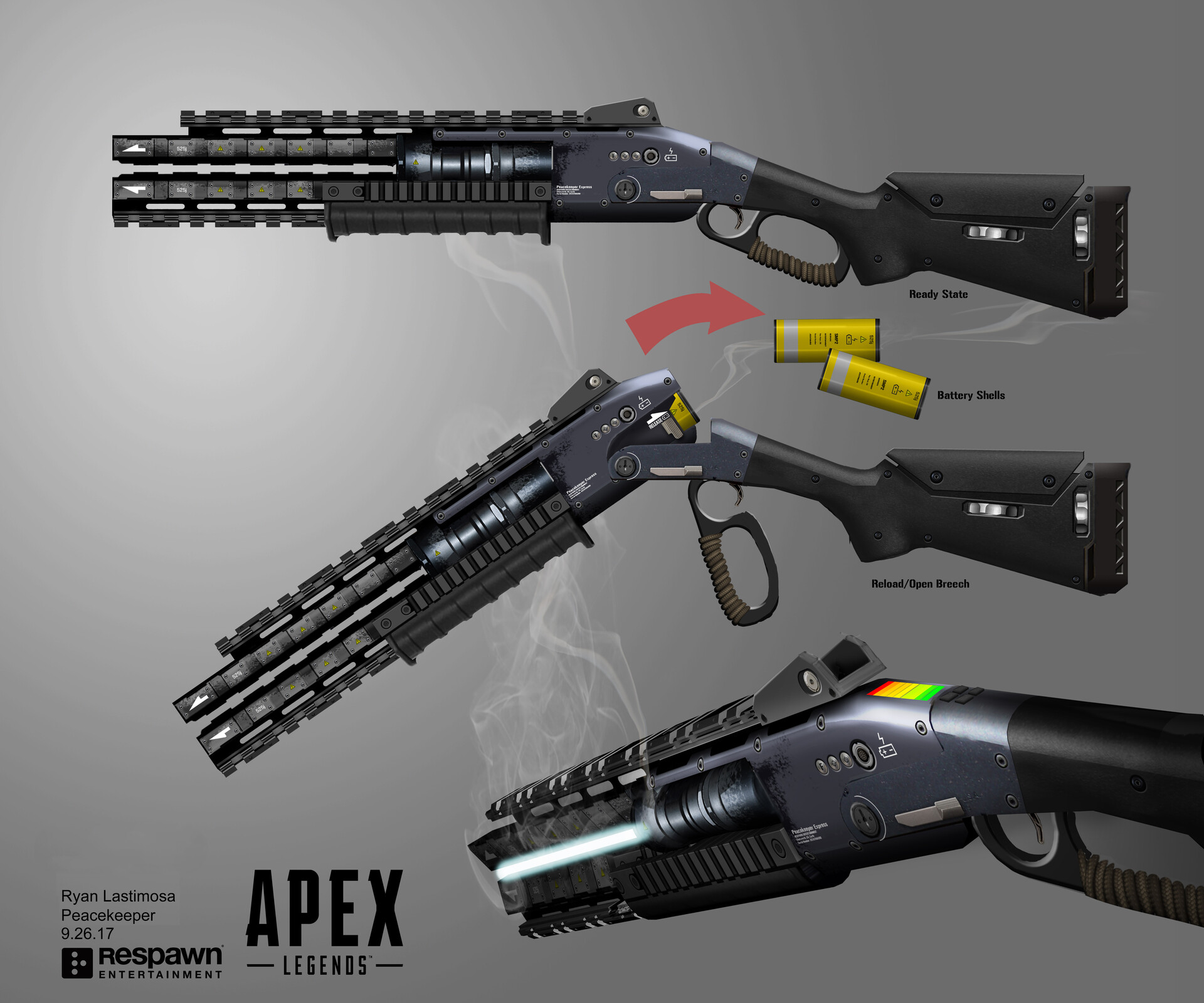 《Apex英雄》海量概念原画 英雄背后的真人原型曝光