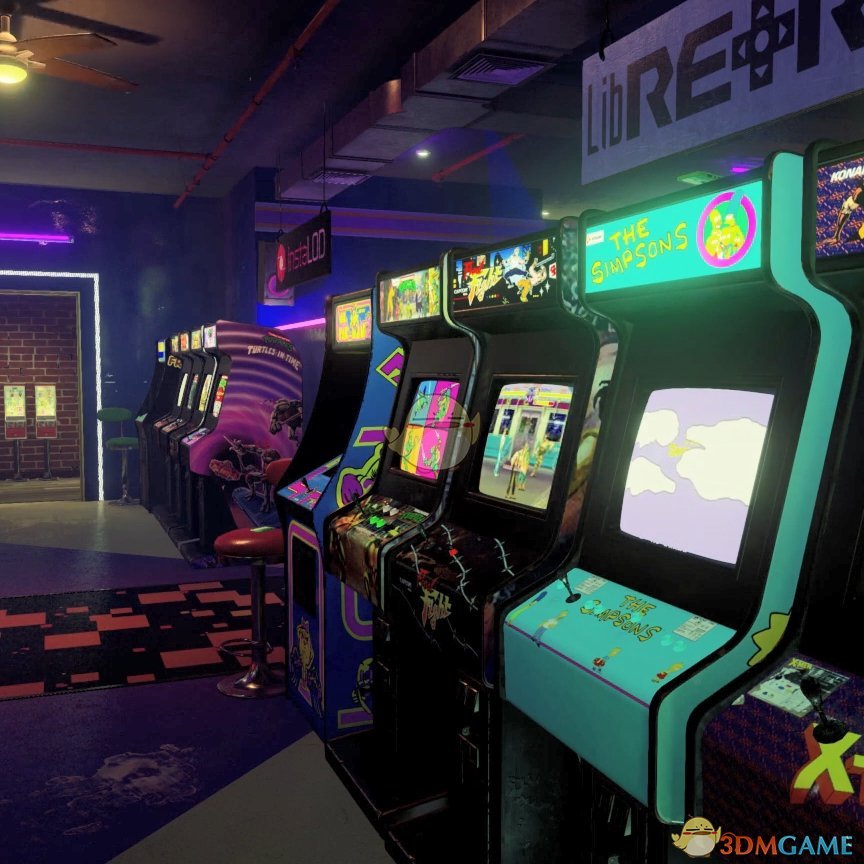 《Wallpaper Engine》街机厅动态壁纸