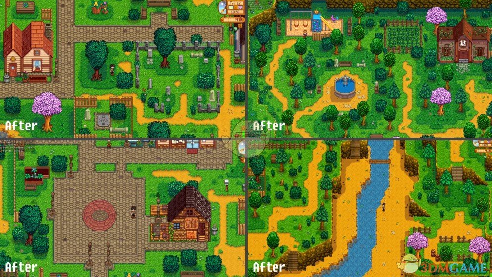 《星露谷物语》环境视觉效果增强MOD