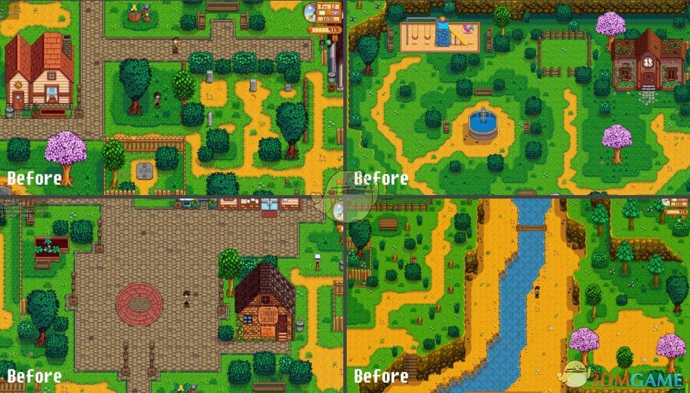 《星露谷物语》环境视觉效果增强MOD