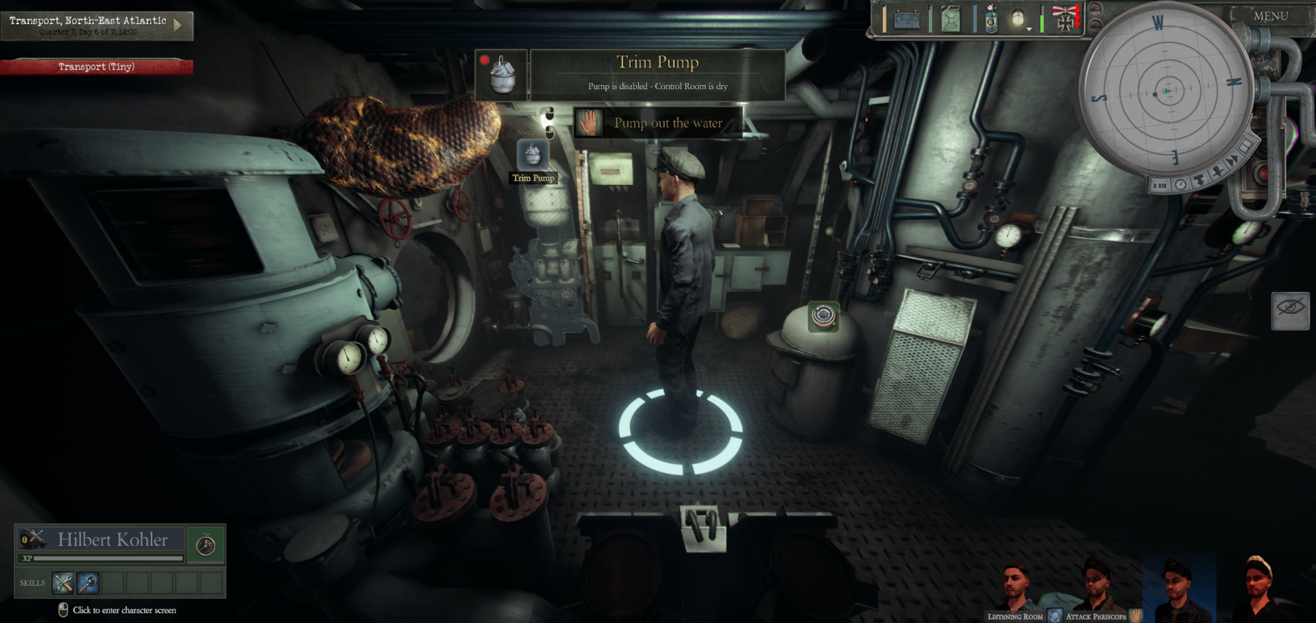 新潜艇模拟游戏《Uboat》公布 支持简体中文