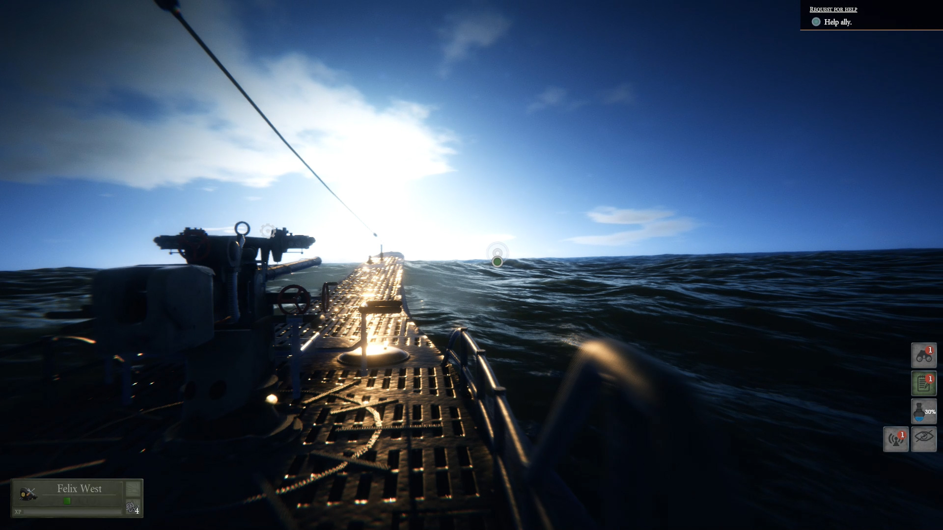 新潜艇模拟游戏《Uboat》公布 支持简体中文