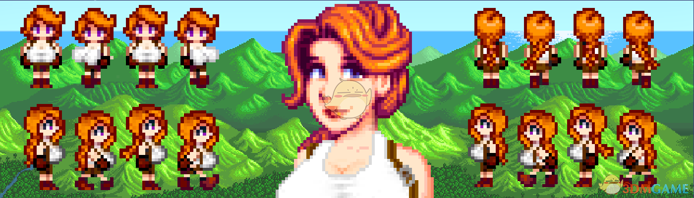 《星露谷物语》丰满的莉亚MOD