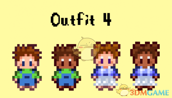 《星露谷物语》婴儿服装MOD