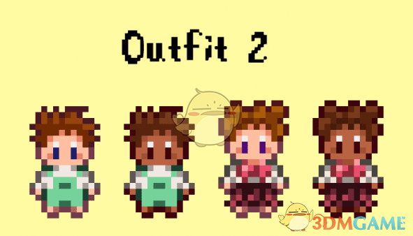 《星露谷物语》婴儿服装MOD