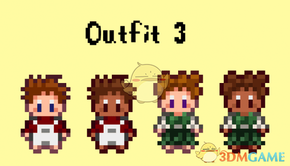 《星露谷物语》婴儿服装MOD