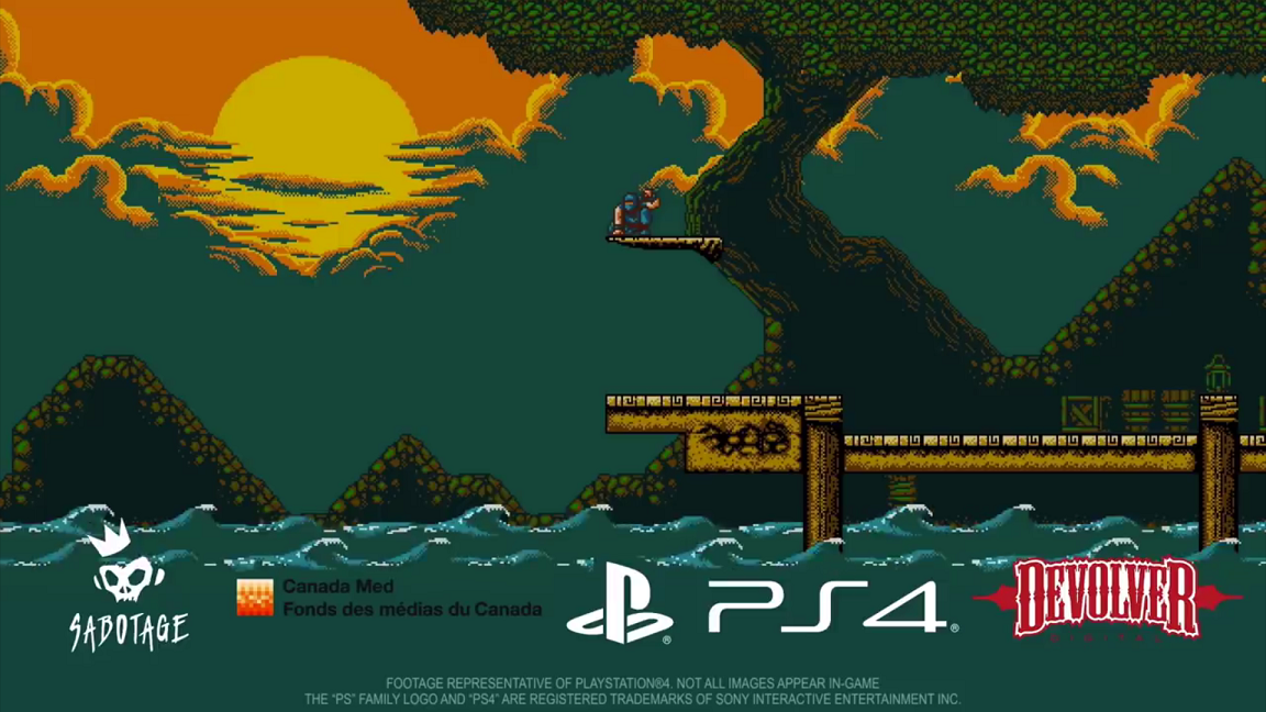 像素忍者动作游戏《信使》3月19日登陆PS4