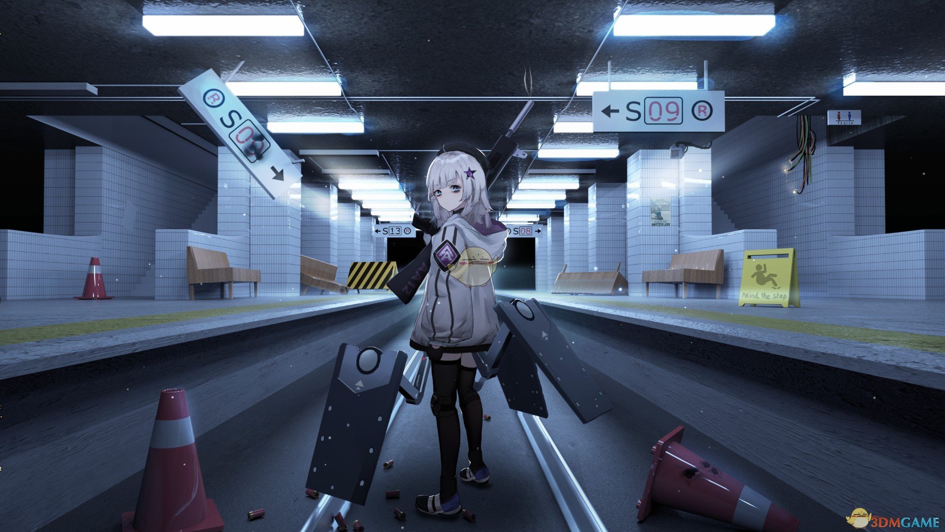 《Wallpaper Engine》地铁中的AA-12动态壁纸