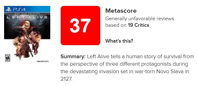 《生还者》IGN仅给出3.8分：大家最好不要玩这个游戏
