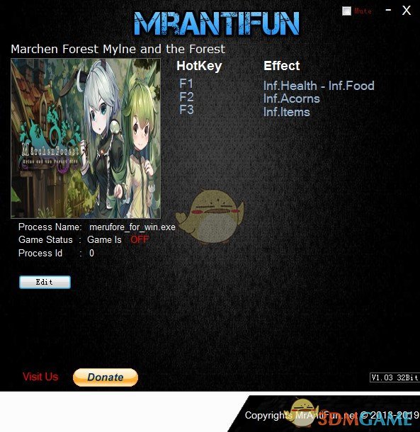 《童话森林：药师梅露与森林的礼物》v7.2.1四项修改器[MrAntiFun]