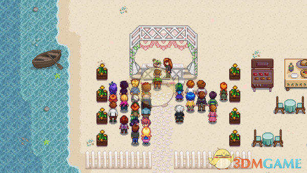 《星露谷物语》不同的结婚场景MOD