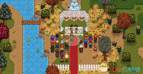 《星露谷物语》不同的结婚场景MOD