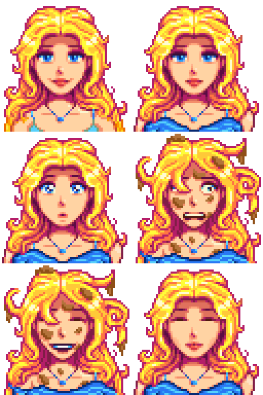 《星露谷物语》有乳沟的海莉MOD