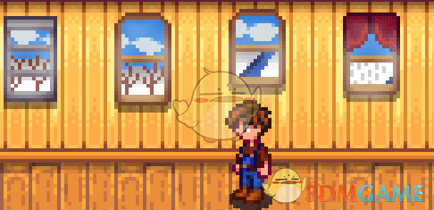 《星露谷物语》更好的窗户MOD