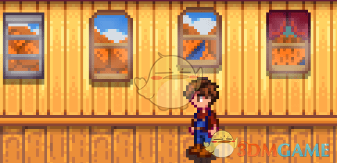 《星露谷物语》更好的窗户MOD