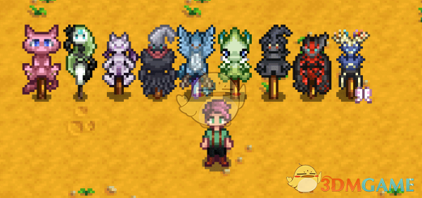 《星露谷物语》精灵宝可梦稻草人MOD