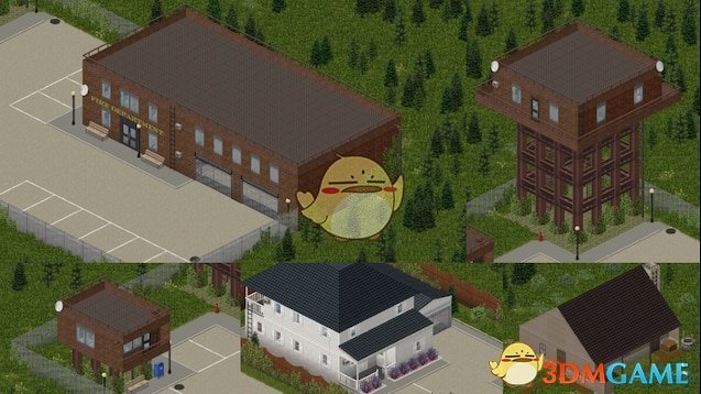 《僵尸毁灭工程》新的建筑和基地MOD