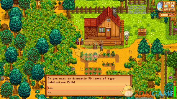 《星露谷物语》制造物拆分快捷键MOD