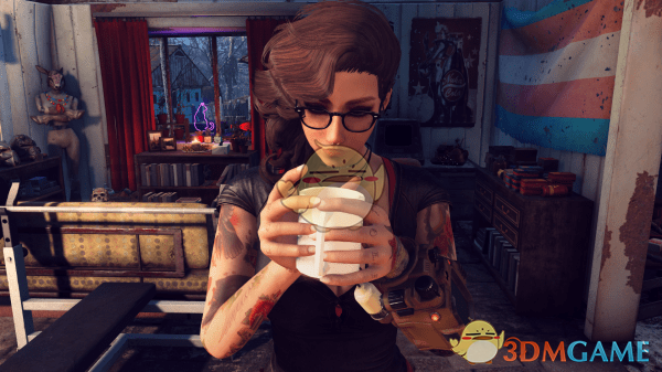 《辐射4》Josie单边卷发美丽女性预设MOD