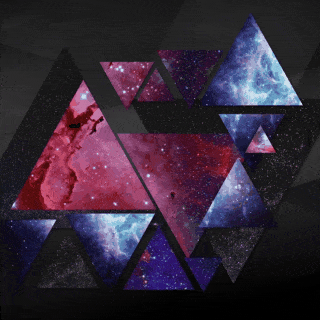 《Wallpaper Engine》星空三角碎片动态壁纸