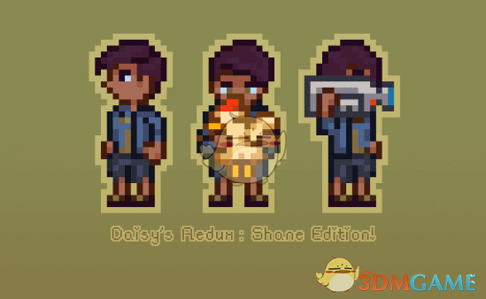 《星露谷物语》黑皮肖恩外观美化MOD