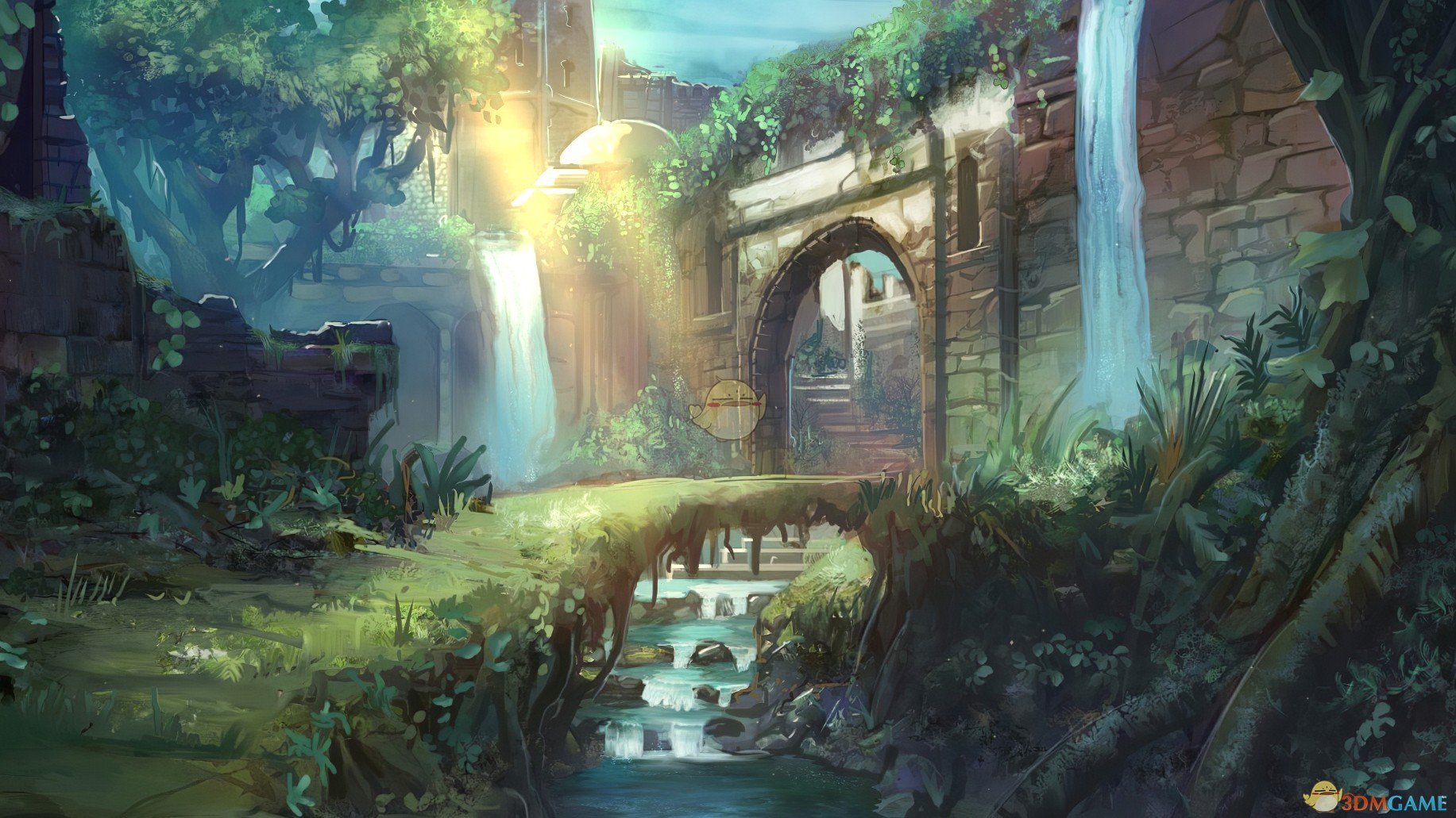 《Wallpaper Engine》塞尔达瀑布湖动态壁纸