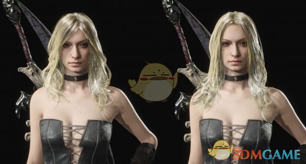 《鬼泣5》但丁母亲Eva发型的翠西MOD