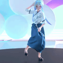 《Wallpaper Engine》初音未来纯净无暇都市少女MMD动态壁纸