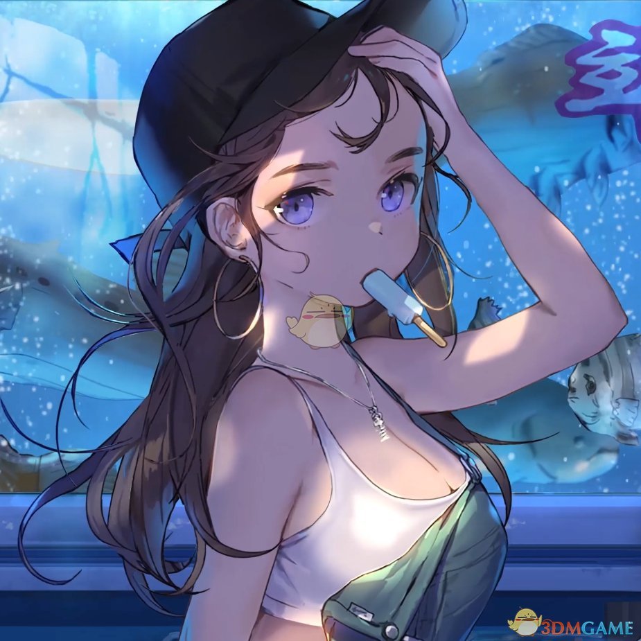 《Wallpaper Engine》鱼市的少女动态壁纸