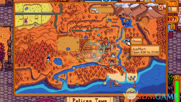 《星露谷物语》24小时制MOD