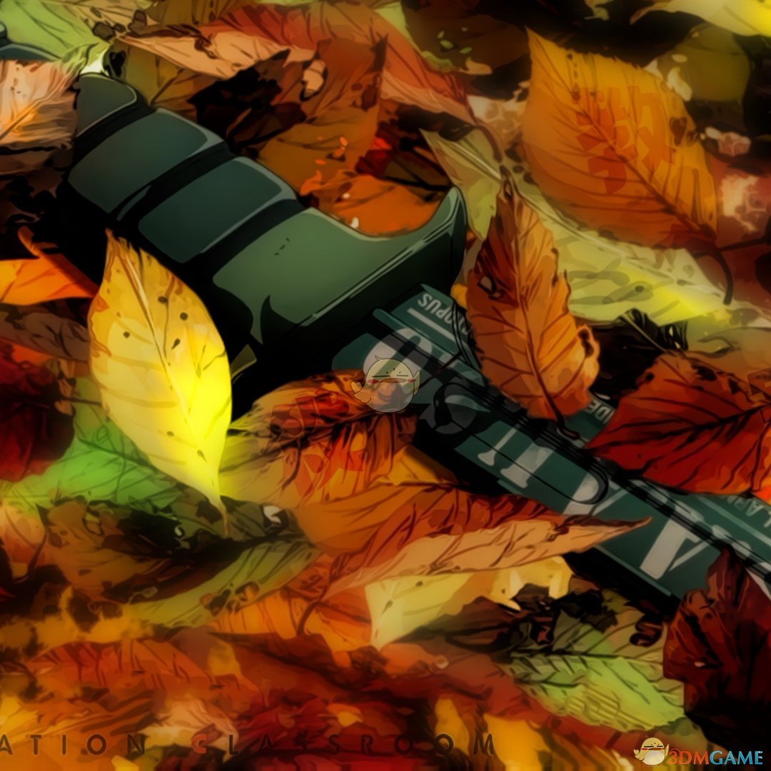 《Wallpaper Engine》枫叶中的匕首动态壁纸