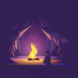 《Wallpaper Engine》动画夜晚篝火动态壁纸