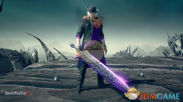 《鬼泣5》黑紫但丁服装武器包MOD