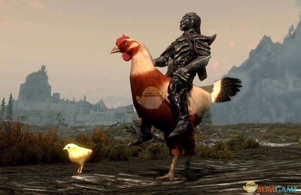 《上古卷轴5：天际重置版》鸟类坐骑MOD