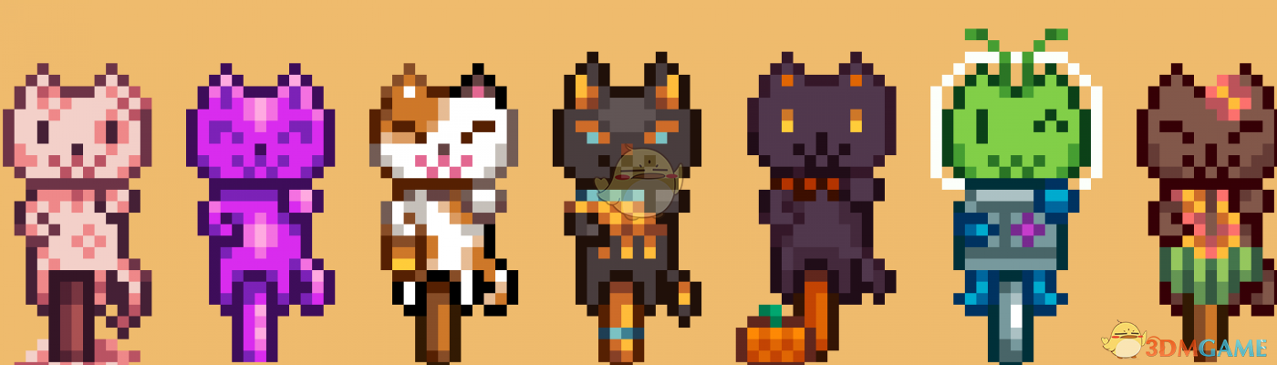 《星露谷物语》喵星稻草人MOD