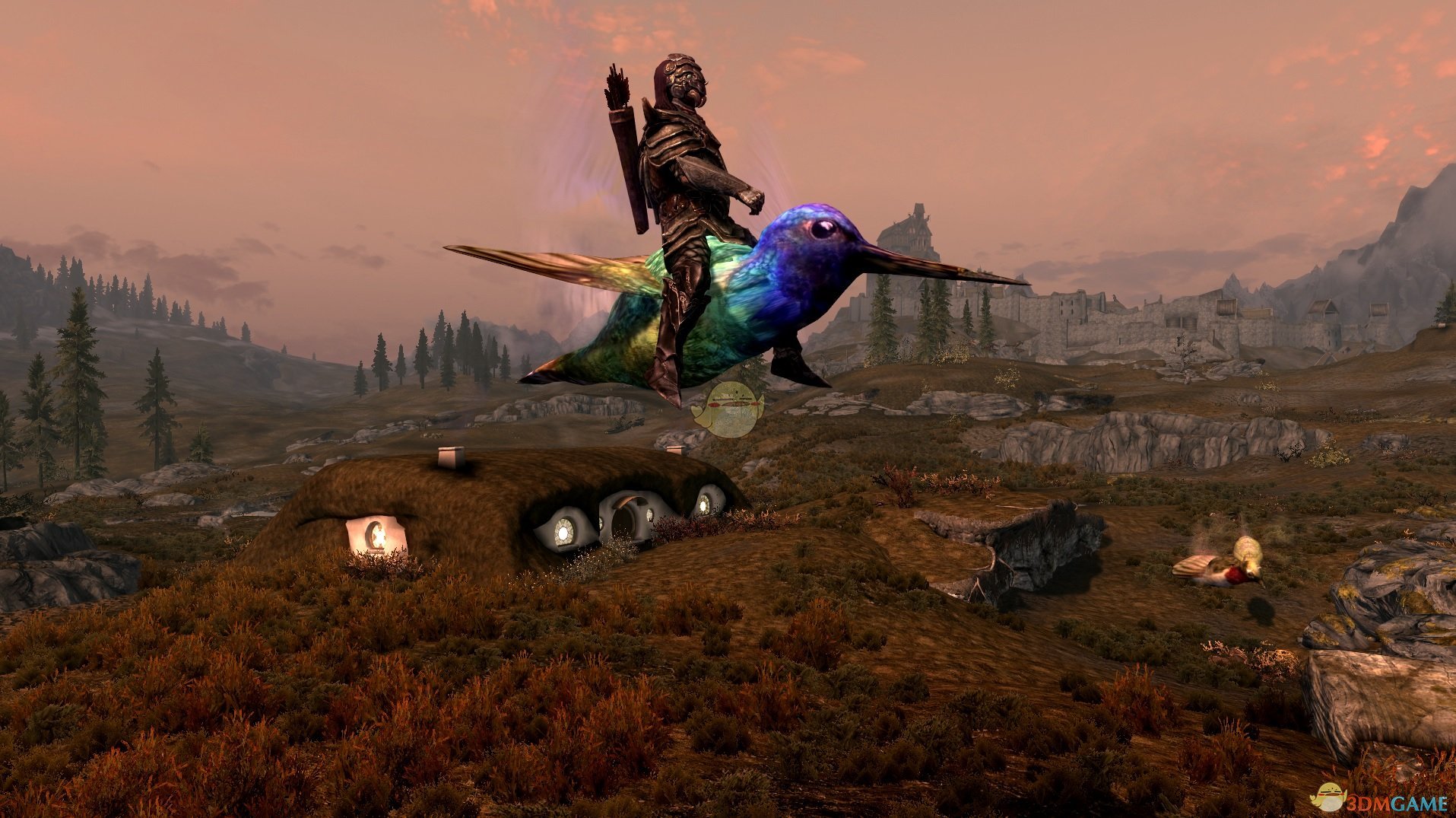 《上古卷轴5：天际》鸟类坐骑MOD