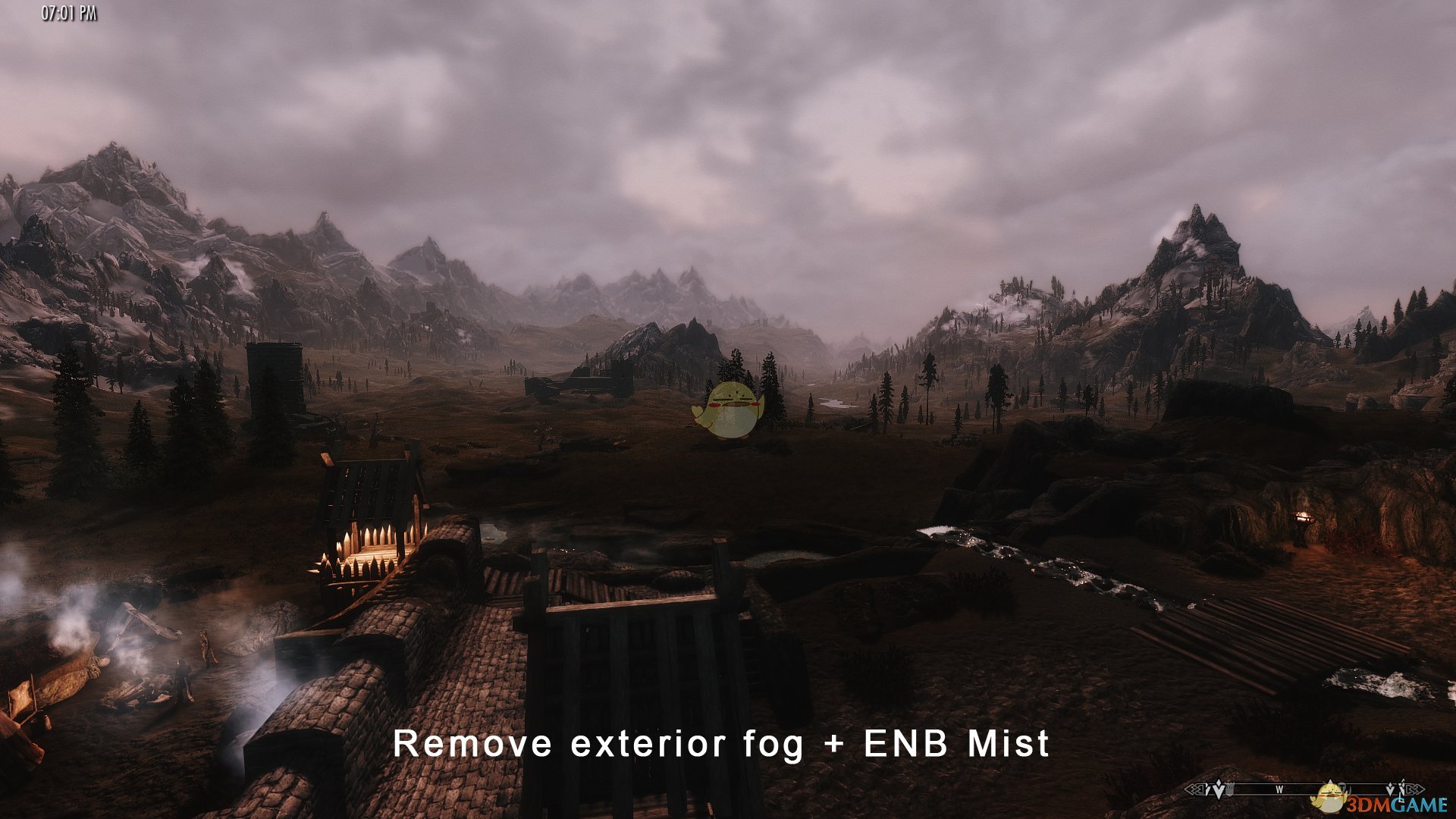 《上古卷轴5：天际》去雾补丁MOD