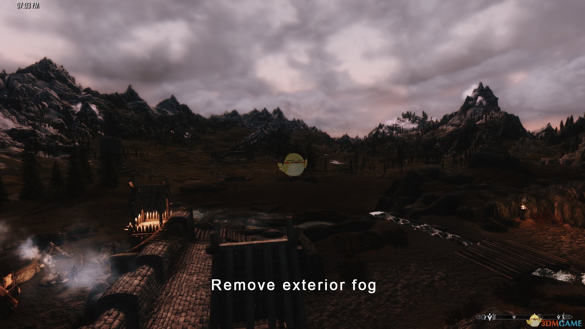 《上古卷轴5：天际》去雾补丁MOD