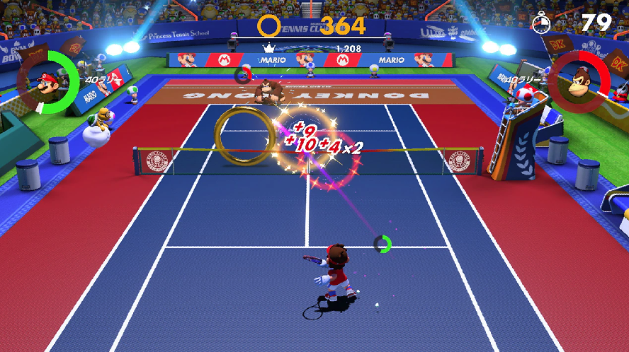 《马力欧网球Aces》更新至3.0版本 全新趣味开场动画