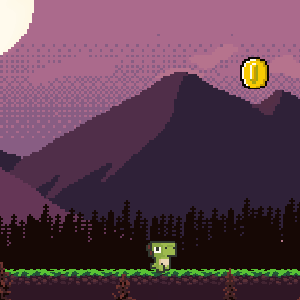 《Wallpaper Engine》跑酷小恐龙像素风动态壁纸