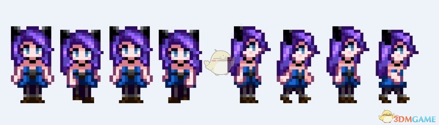 《星露谷物语》猫耳娘阿比盖尔MOD